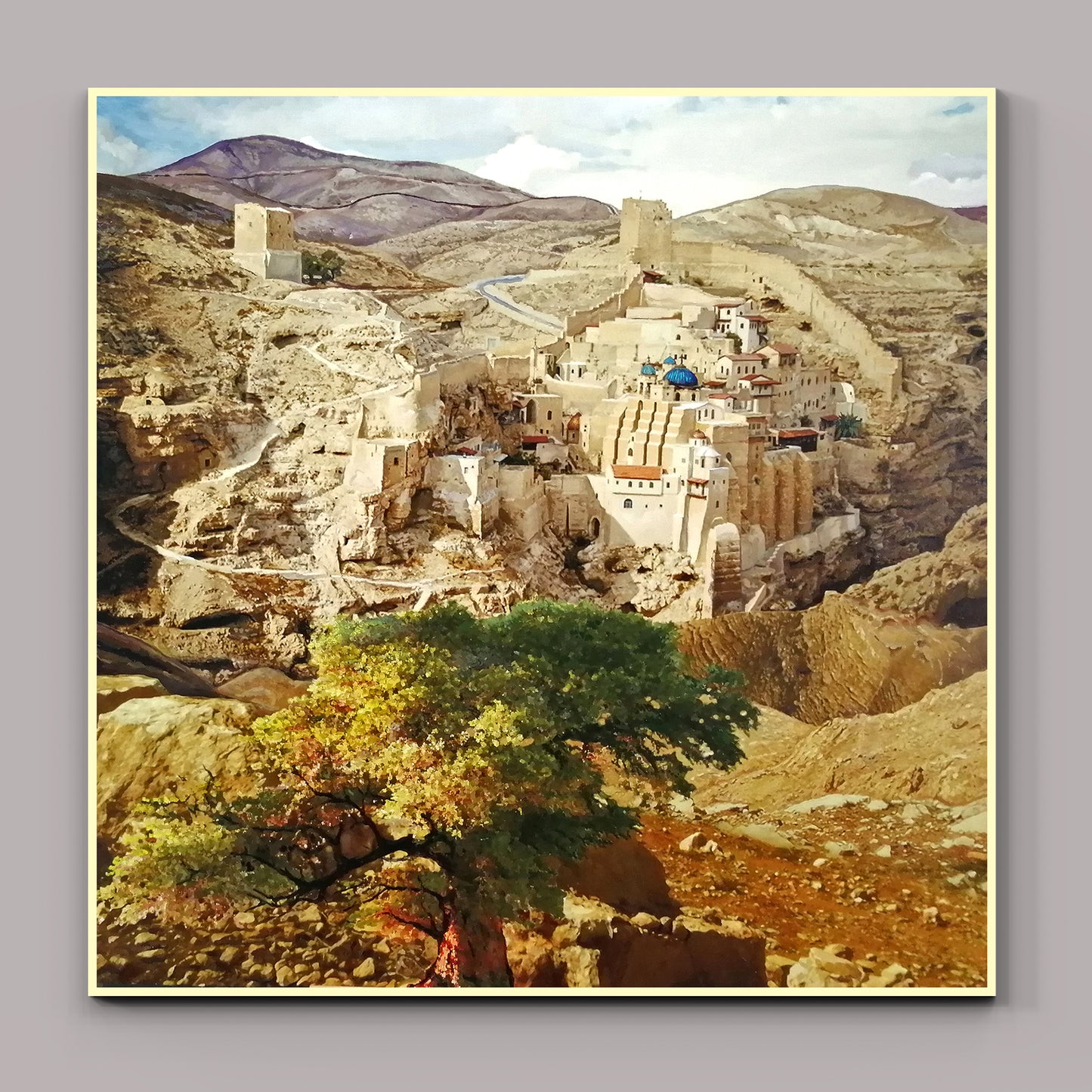 מנזר מרסאבא ממזרח ואדי קדרון