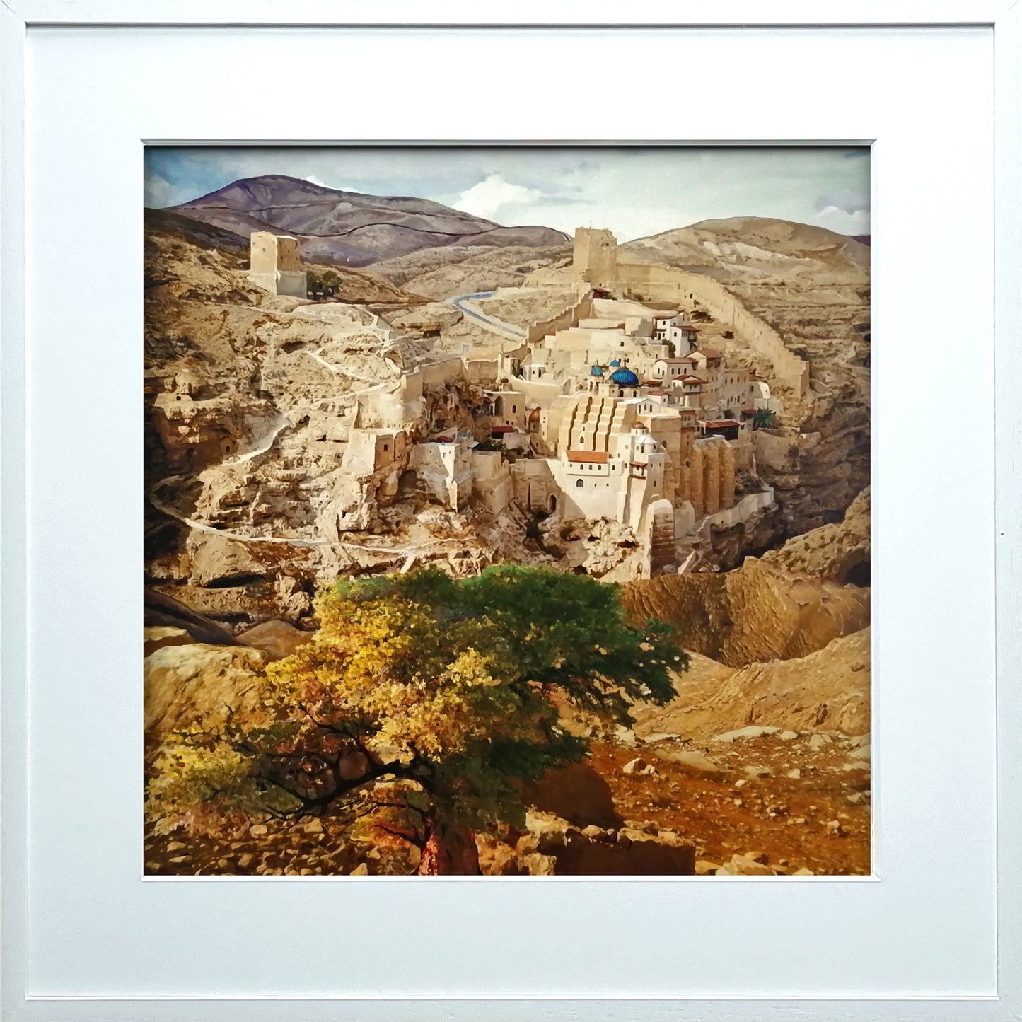מנזר מרסאבא ממזרח ואדי קדרון
