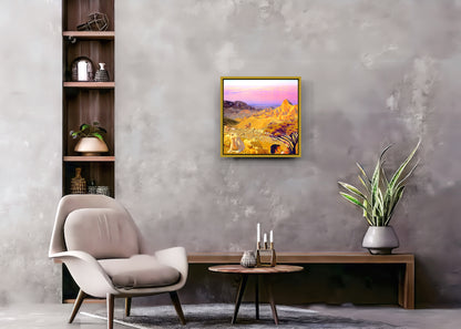 שקיעה מעל ים המלח (אוסף לאורך שבר הסורי-אפריקאי)